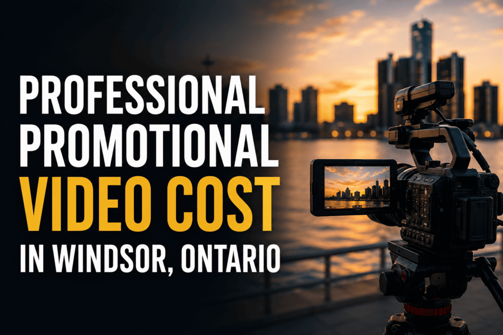 Professional Promotional Video Cost in Windsor, Ontario
