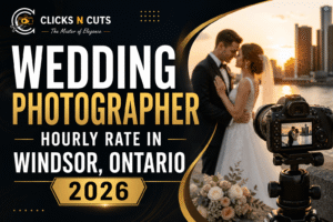 Wedding Photographer Hourly Rate in Windsor, Ontario 2026