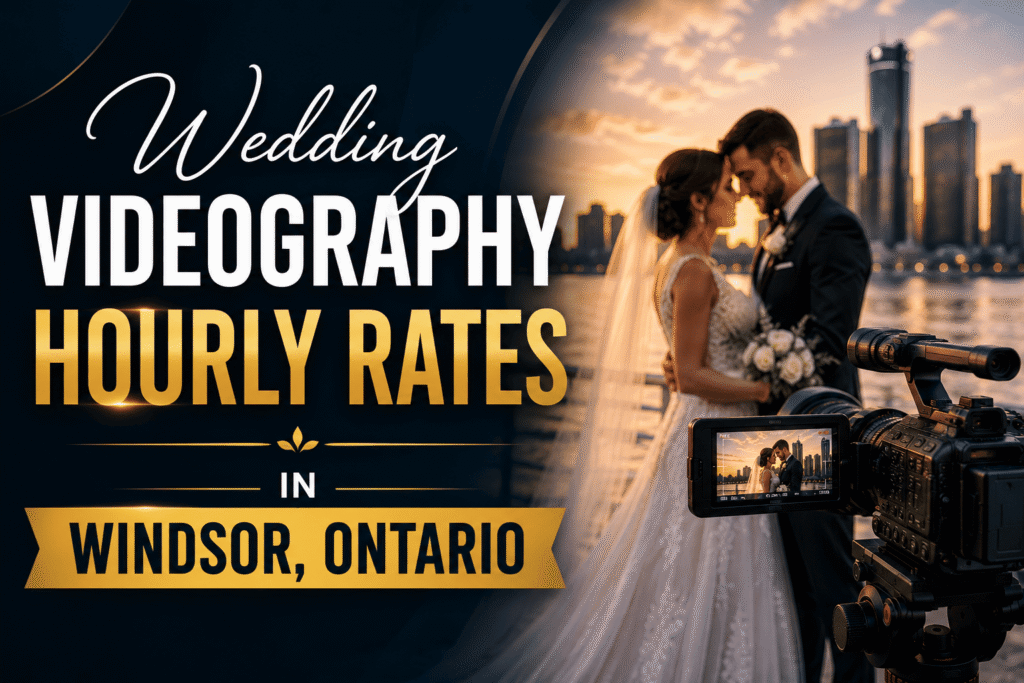 Wedding Videography Hourly Rates in Windsor, Ontario