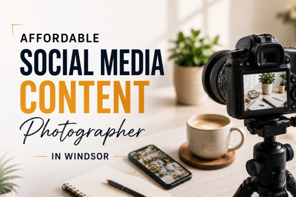 Affordable Social Media Content Photographer in Windsor