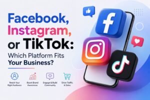 Facebook, Instagram, or TikTok: Which Platform Fits Your Business?