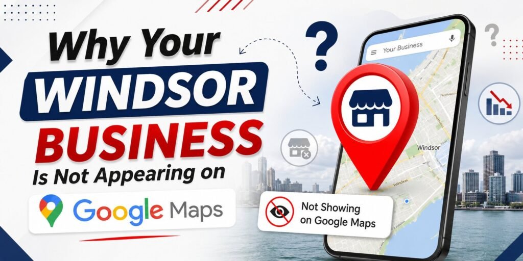 Why Your Windsor Business Is Not Appearing on Google Maps