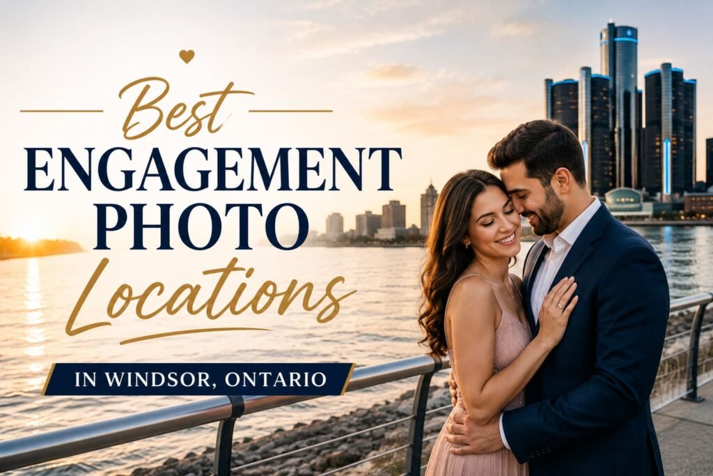 Best Engagement Photo Locations in Windsor, Ontario