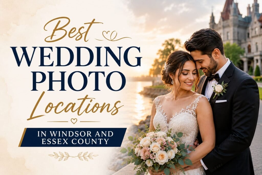 Best Wedding Photo Locations in Windsor and Essex County 