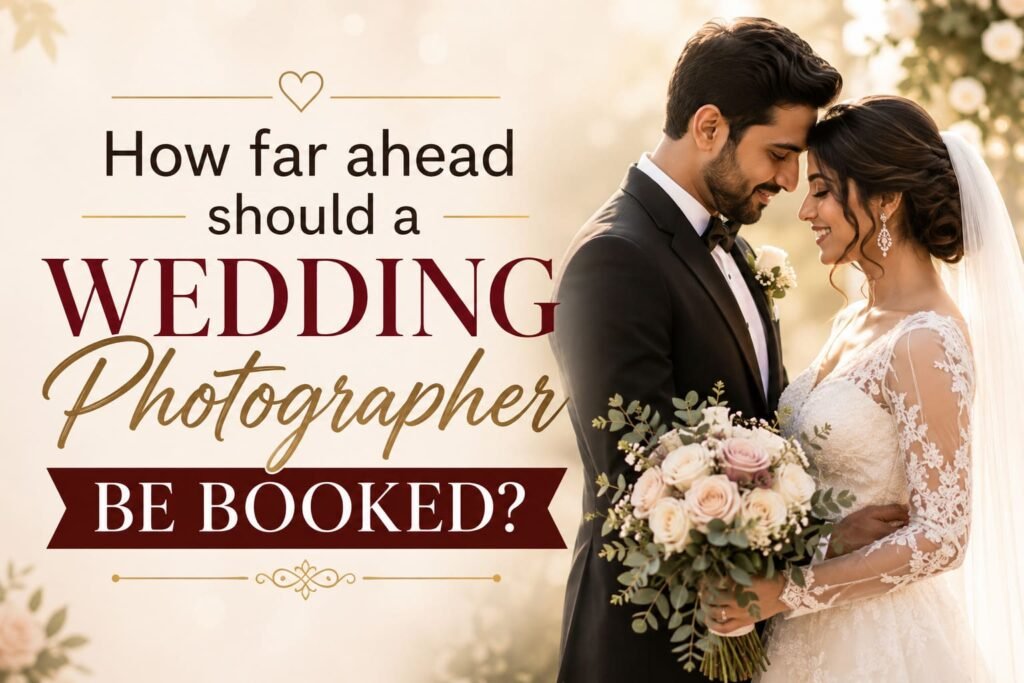 How far ahead should a Wedding Photographer be booked?